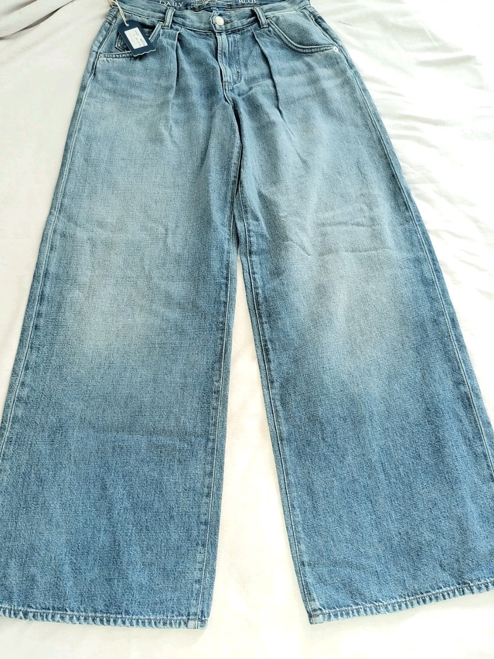 AG Adriano Goldschmied Daily Blue High Waisted Denim Jeans Blue Size 25